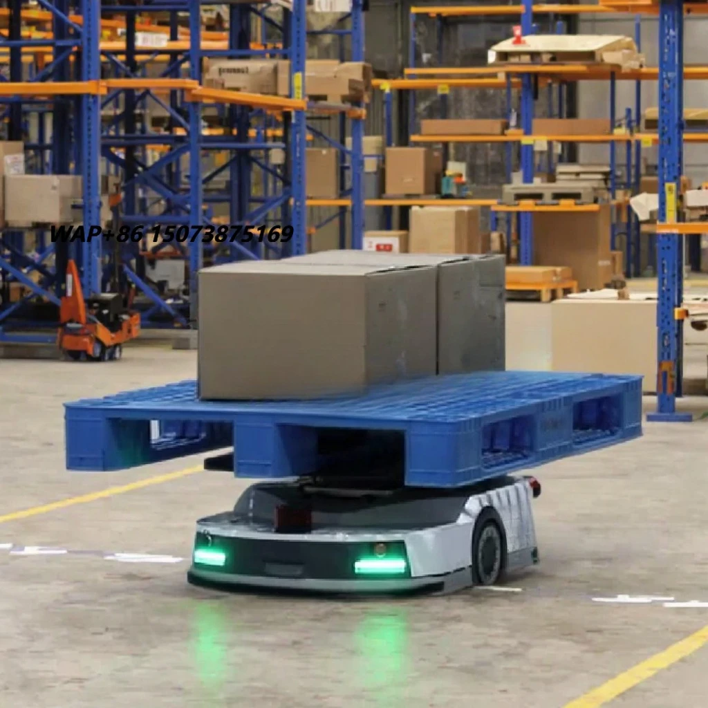 AMR Robot Automated Pallet Handling ±5mm Precision 8H Endurance IoT Integration Smart Manufacturing Solutions