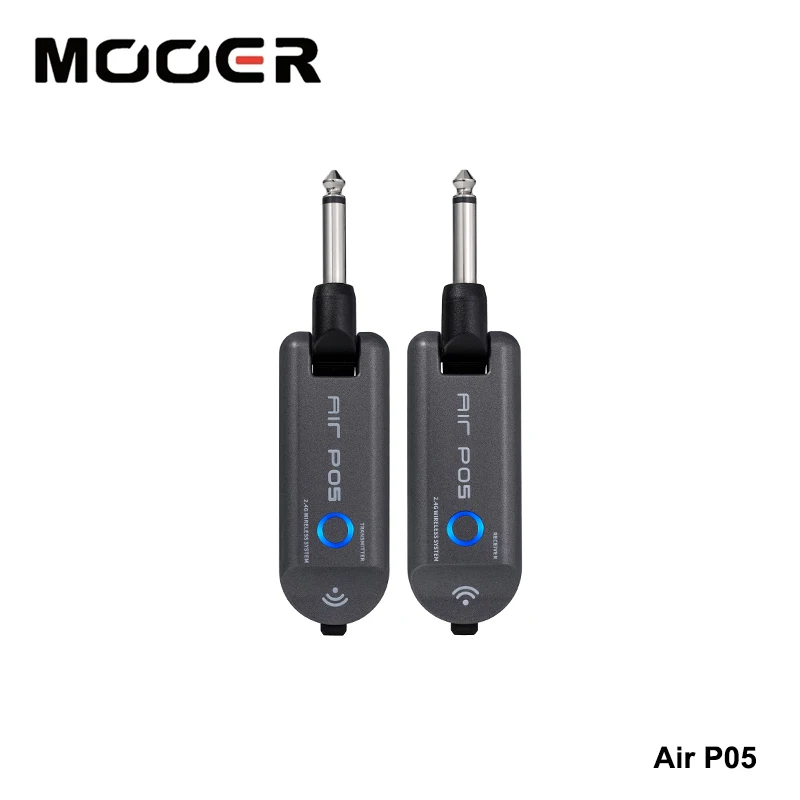 

Mooer Air P05 Гитарная беспроводная система Беспроводная система для инструментов с разъемом для инструментов 1/4 дюйма