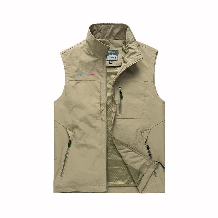 

Summer outdoor casual vest for men breathable large pocket photography fishing vest a must-have for men's outdoor exploration
