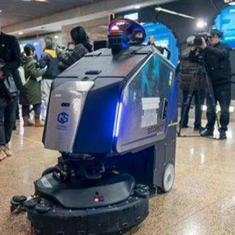 New Applicable ToUwant Commercial Floor Cleaning Robot Equipment Artificial Intelligence Industrial Robots Intelligent Sweeping view 4