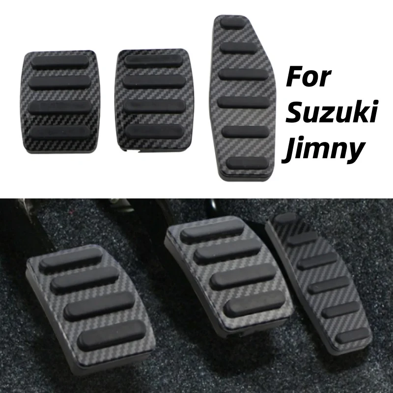 

Stainless Steel Car Pedals AT MT Pedal Cover for Suzuki Jimny JB74 JB64 2019 2020 2021 2022 Car Pedal Cover Accessories