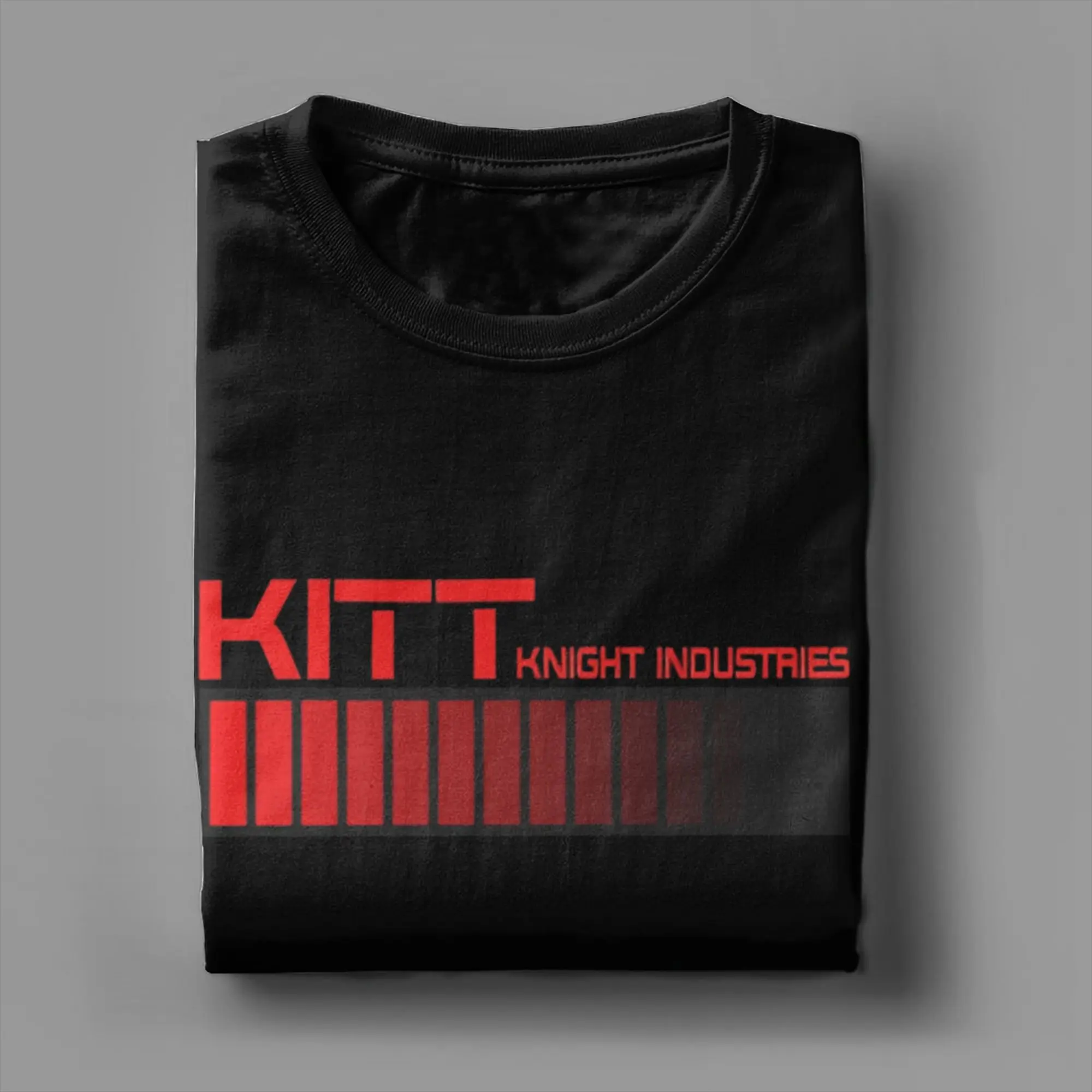 Kawaii KITT  Knight Rider  T-Shirt Men Cotton Short Sleeve  O-neck Summer Tops Shirts - view 4