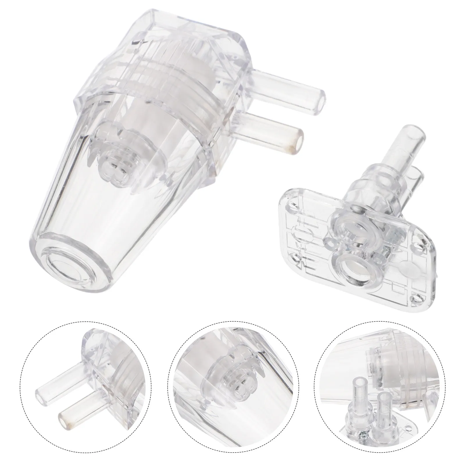 

2 шт. Пластиковый фильтр-сепаратор для масла и воды, система разделения жидкостей для косметологического аппарата для очищения лица и ухода за кожей