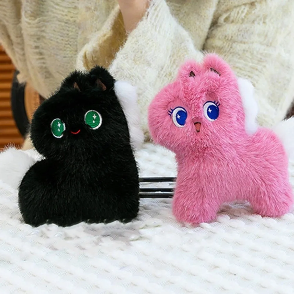 พวงกุญแจตุ๊กตาโพนี่นุ่มฟู กดแล้วมีเสียง ตุ๊กตาม้าขนนุ่มสบาย ทำจากใยฝ้าย PP ตุ๊กตาม้าพวงกุญแจ ปีมะโรง