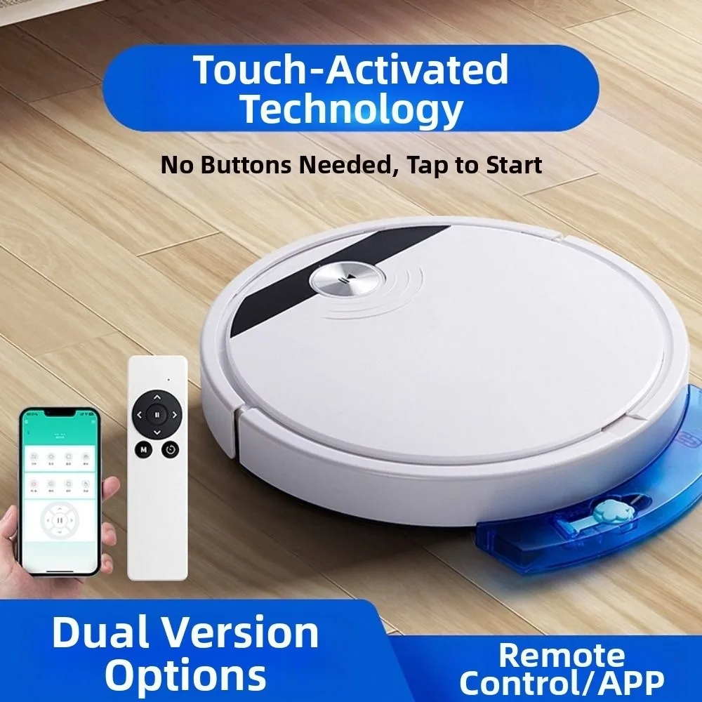 2800PA Suction Robot Vacuum Cleaner 3-in-1 Super Quiet Smart Robot Vacuum Wet Dry Mopping Remote Control Robotic Vacuum