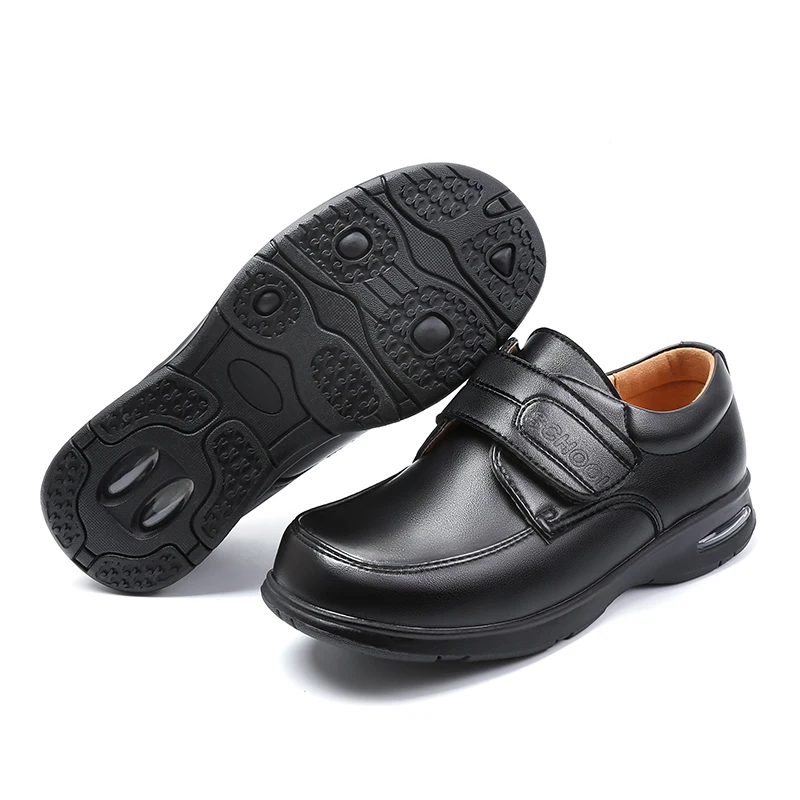 Comfortable Shoe Children Boy School Shoes Shoes for Boys Campus Middle School Student Male Flat Black British Style Light Kids