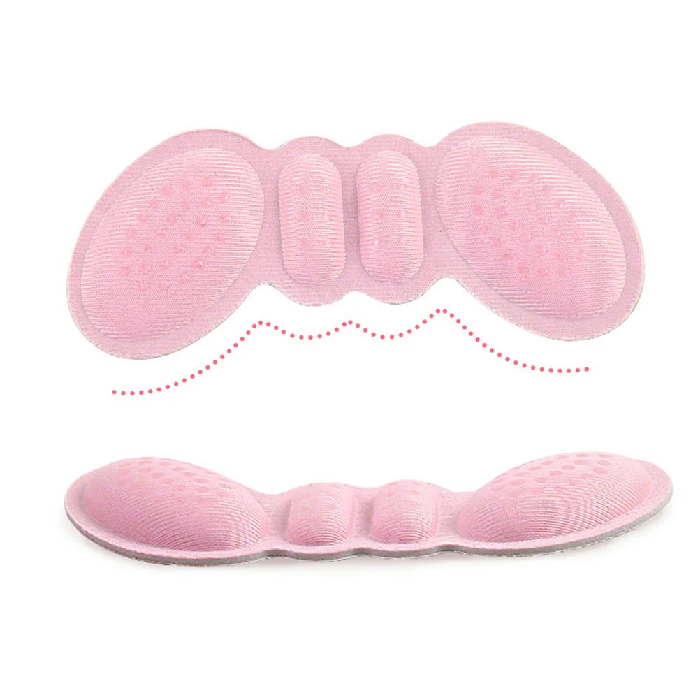 

3 Pairs/1 Gel Heel Cushion Shoe Mat Women's Shoes Grips Woman Foot Pads