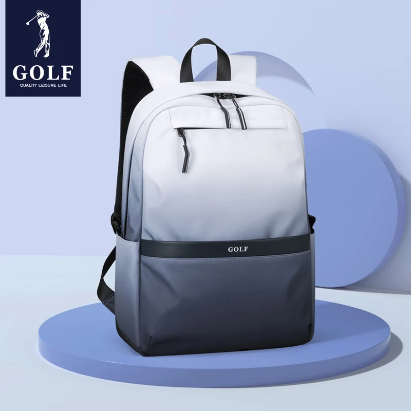 

GOLF backpack men's Gradient color large capacity leisure business travel computer bag men's backpack student backpack