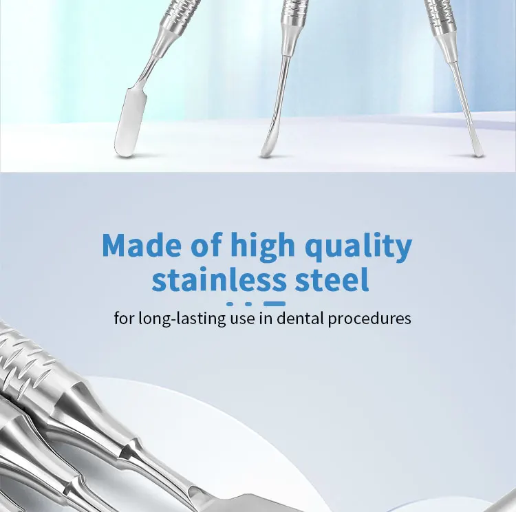 3 Teile/satz AZDENT Dental Doppel Enden Implantat Periosteal Aufzug Werkzeug Einziehen Separaten Autoklav Zahnmedizin Chirurgische Implantation – Detail 2