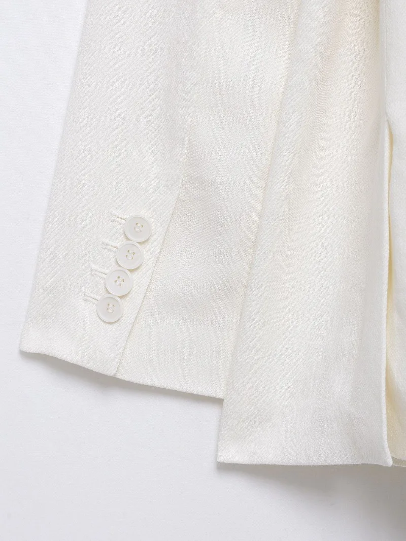 Senhora do escritório calças conjunto 2025 primavera nova moda feminina misturada elegante terno jaqueta em linha reta calças compridas wonmens conjuntos de 2 peças