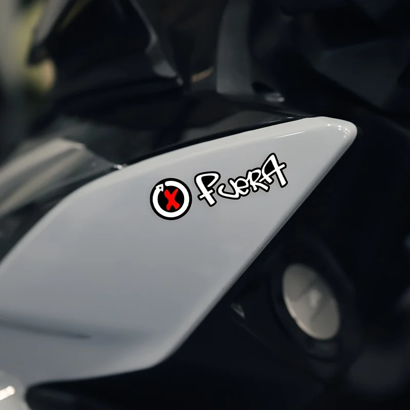 

Светоотражающие водонепроницаемые виниловые наклейки "Puera", персонализированные стикеры для мотоциклов, багажа, ноутбуков, скейтбордов