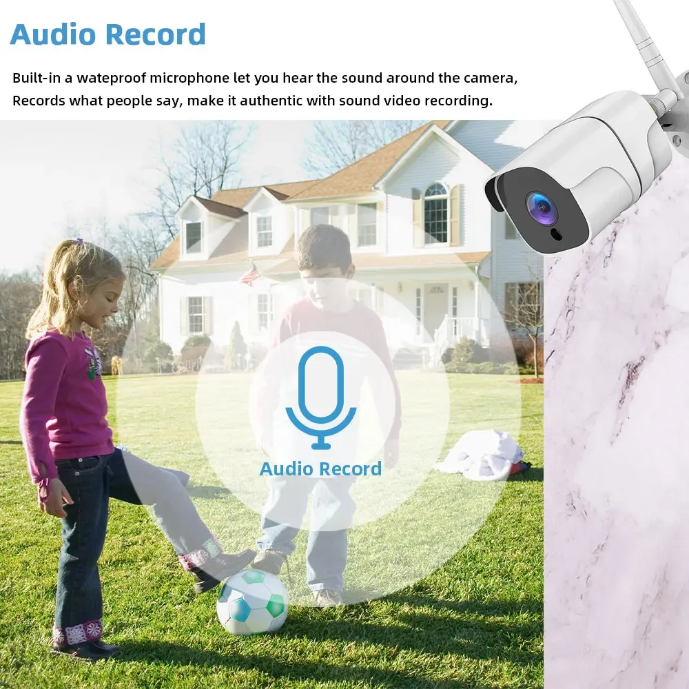 5MP HD Wireless CCTV System 16CH Wifi NVR Kit Outdoor Waterproof IP Security Camera Wifi Wireless Set 8CH Wifi Surveillance Kit