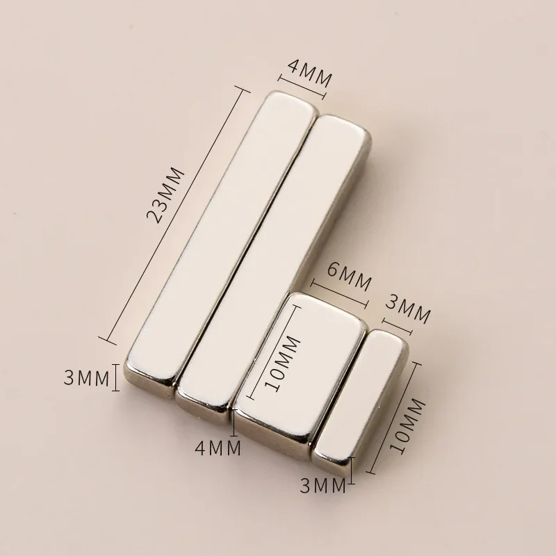 4pcs Tangram Rectangle Multifunctional Cat Eye Magnet Stick Set Rabbit Y-shape Glitter Nails Art Accessories Charm Manicure Tool