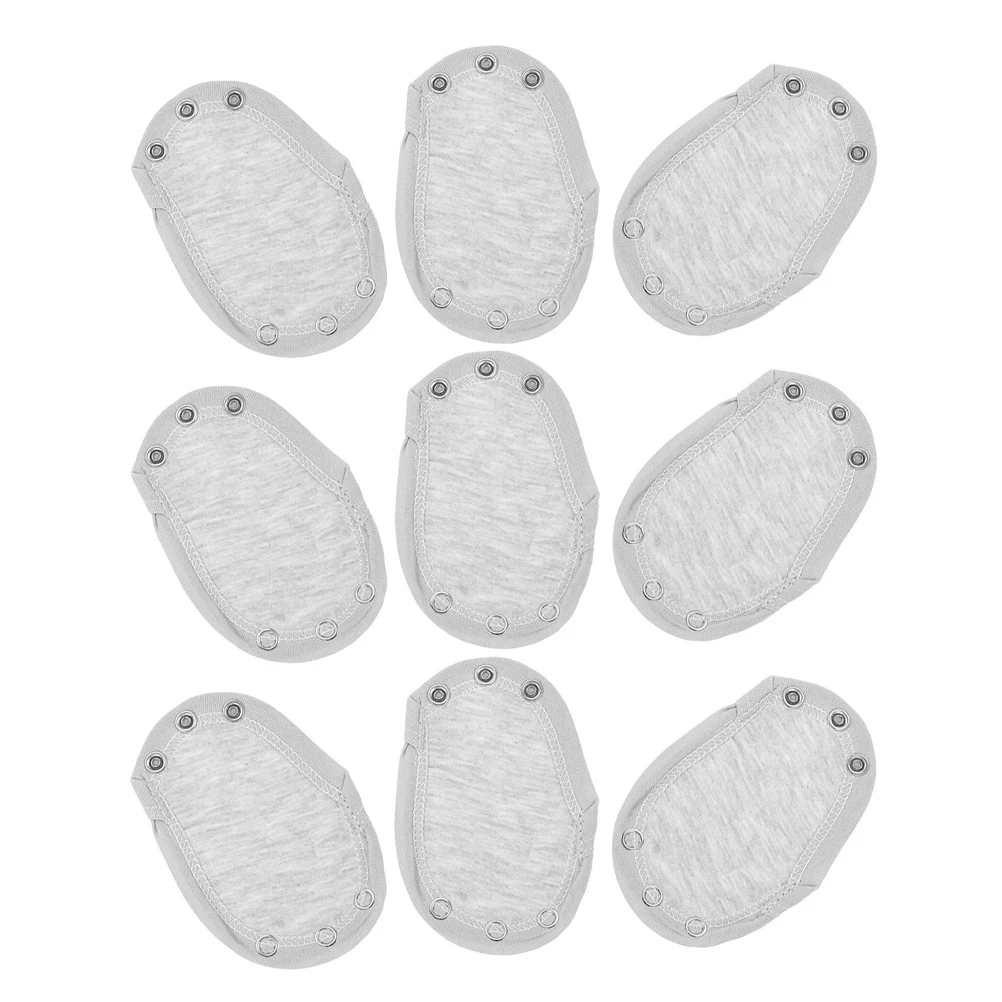 

9pcs Bodysuit Extender Double Layer Cotton Snap Alloy Boy Girl Toddler Jumpsuits Toddler Girl Bodysuit Extender Extension Piece
