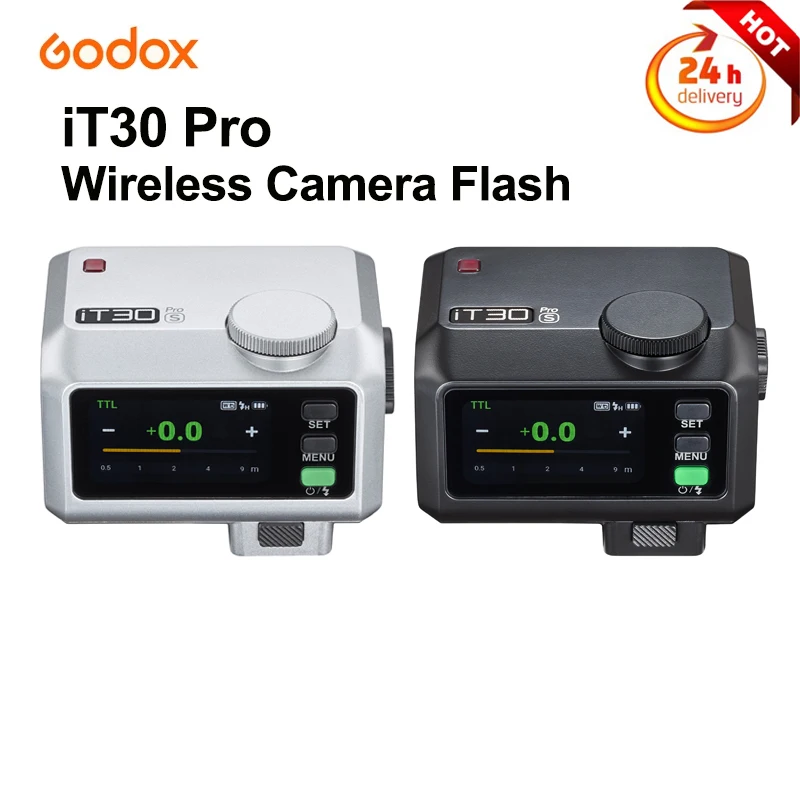 

Godox iT30 Pro Wireless Camera Flash Touch Screen 2.4G Wireless Trigger Flash Light with TTL HSS for Sony Canon Nikon Fujifilm