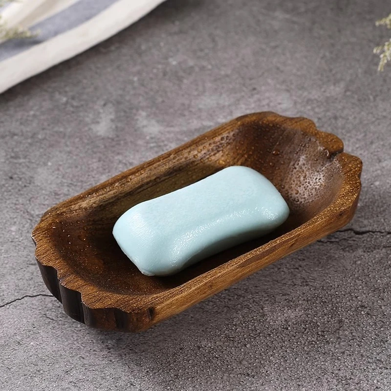 

new home decoration, handmade essential oil, Thailand imported drain environmental protection solid wood laundry soap box