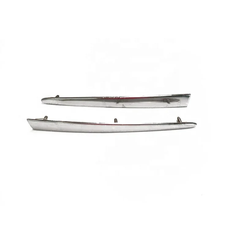 

For 3W5807812B 3W5807811B Bumper Chrome Strip Left and Right for Bentley Flying Spur and GT Front Left Right Bumper Chrome Trim