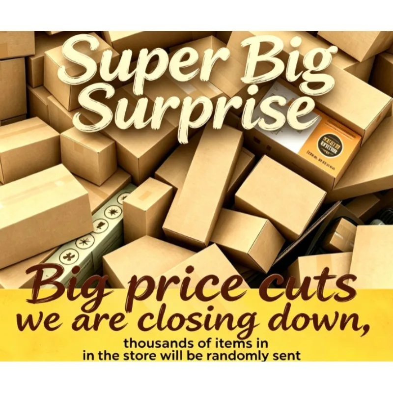 Random Surprise Mystery Box Warehouse Overstock Clearance Random Items Big Discount Surprise Gift view 2
