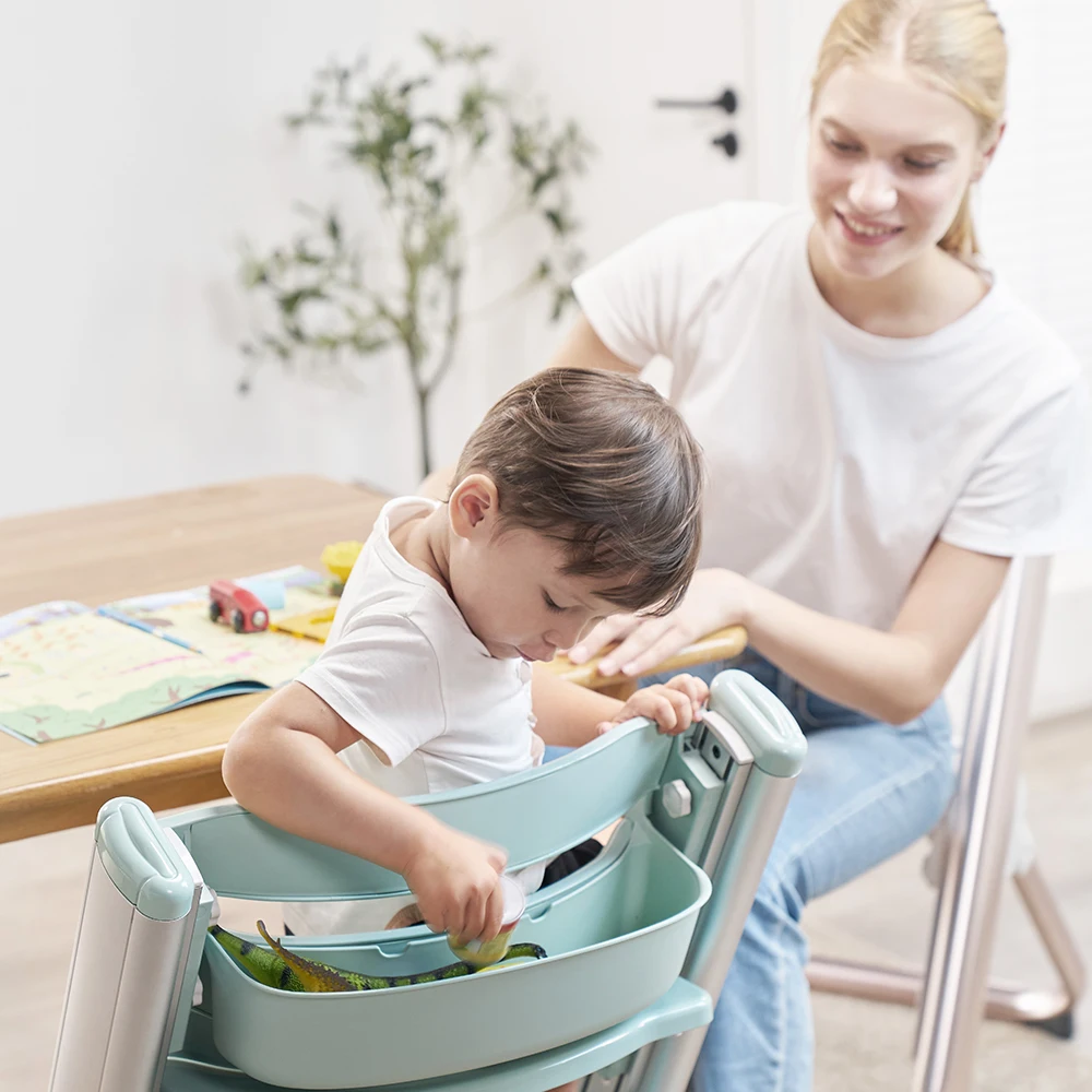 Convertible High Chairs for Babies & Toddlers 3-in-1 Adjustable  Chair with Removable Tray