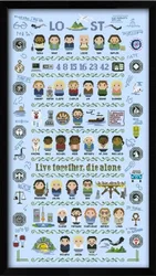 Epic characters 43-74 Needlework,For Embroidery,DIY 14CT Unprinted Arts Cross stitch kits Set Cross-Stitching Home Decor