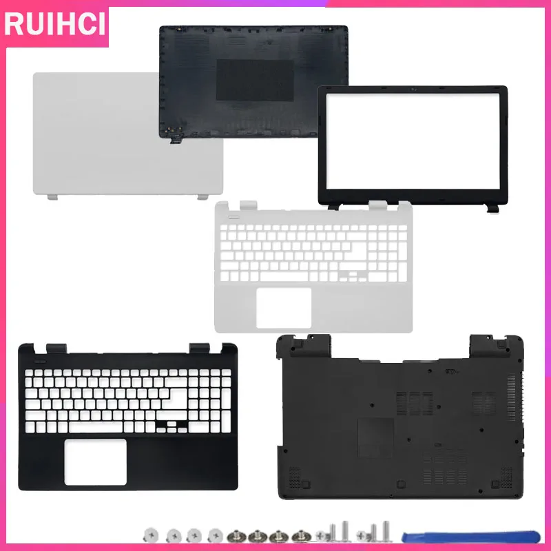 

NEW For Aspire E5-571 E5-571G V3-572 V3-572G E5-531 V3-532 Laptop LCD Back Cover Front Frame Bezel Hinges Palmrest Bottom Case