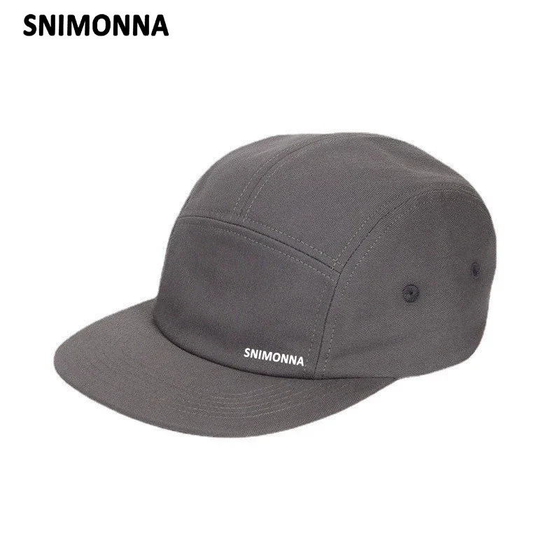 Fishing New Summer 5 Panel Cap Nylon Fabric Ventilatefor Men and Women Baseball Hats Print Outdoor Climbing Hat