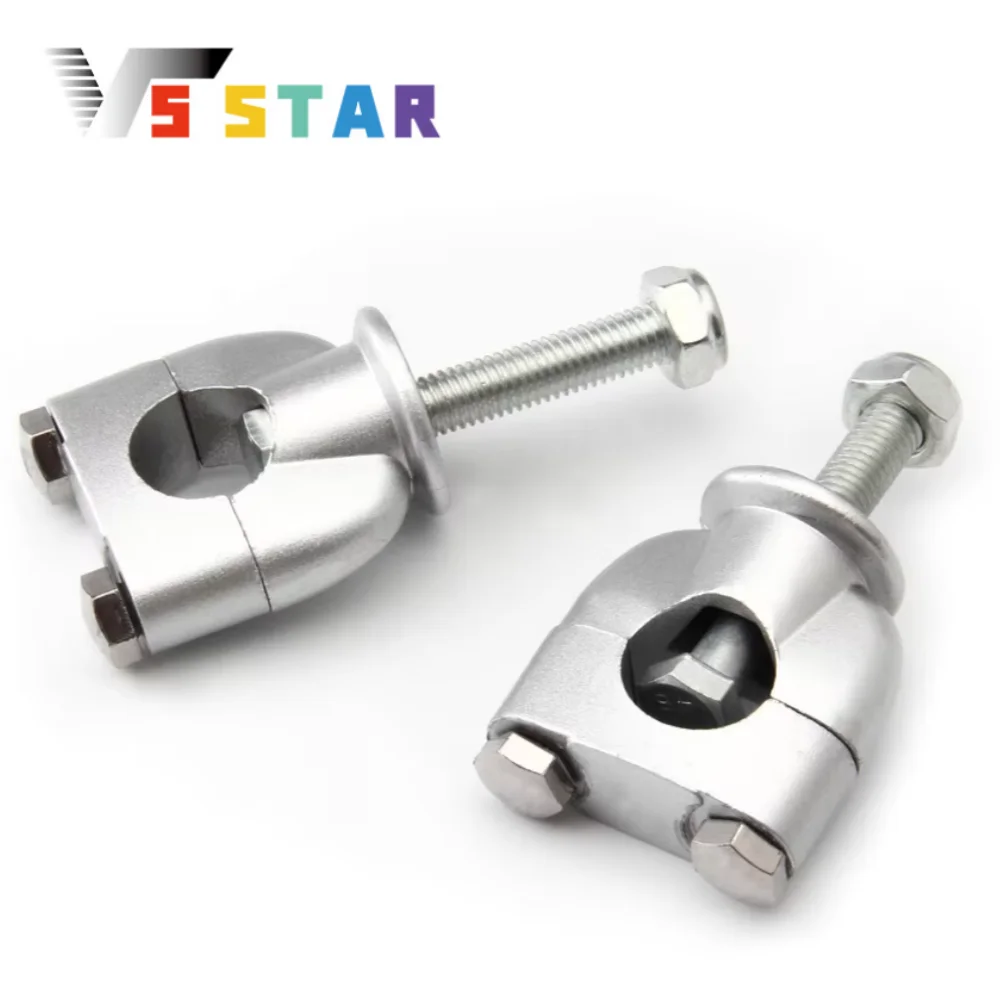 

Высококачественный стальной руль, толстые стойки, адаптер для крепления зажима для мотоциклов с зажимом для руля 7/8 дюйма, серебристый MP-1005