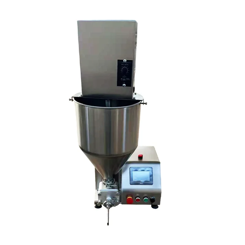 Puff cake filling machine