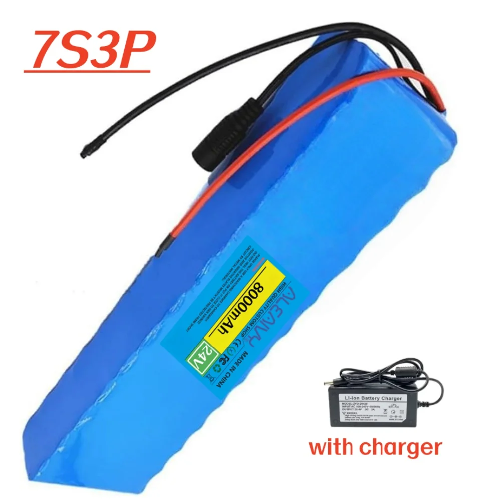 

for Electric Scooter 24V 7S3P 8000mAh 18650 Battery Pack 250W 24V 8Ah Lithium Li-ion Battery.
