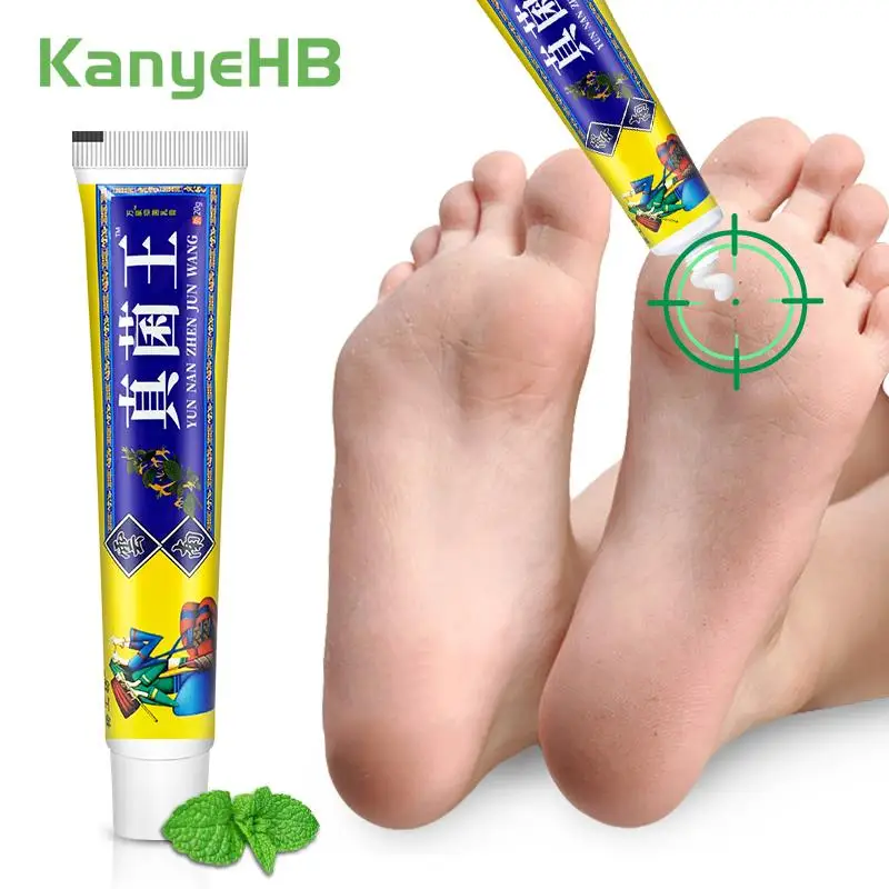 

1pcs Foot Antibacterial Ointment Non-greasy Mint Cooling Beriberi Cream Anti-itch Antifungal Remove Odors Psoriasis Cream S099