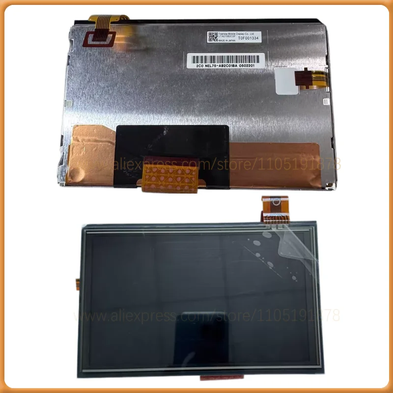 LTA070B2C0F NE75-AB2C01BA 7 inch LCD display with touch screen for Le x us ES240 ES350 car monitors