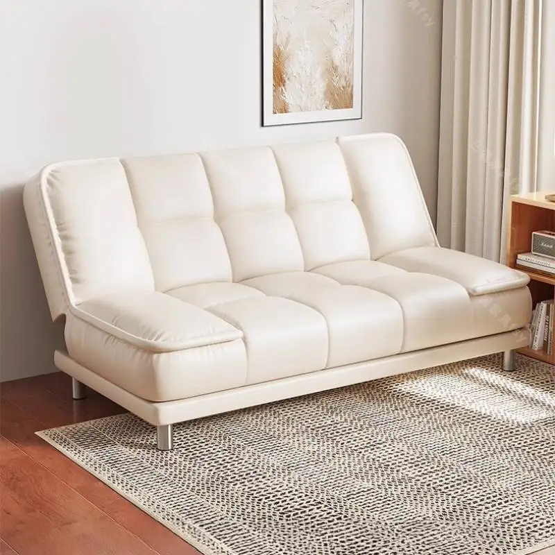 

Italian Beige Living Room Sofas Luxury Aesthetic Lazy Lounge Sofa Bed Recliner Loveseat Modern Schlafsofa Bett Furniture Home