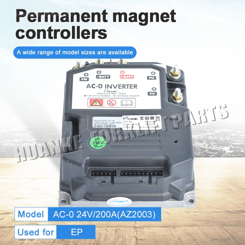 Hot-selling Original 24V 200A  ZAPI AC-0 ac motor speed controller  for  walking/  stacker and cleaning vehicle zapi ace2