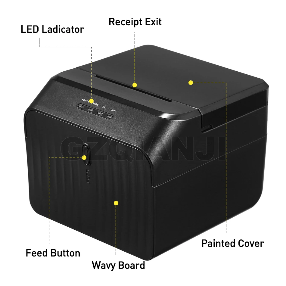 Mini Desktop Pos Receipt or Label Receipt Thermal Printer 2inch 58mm Bluetooth Impressora Express Barcode Label Impresora Handy