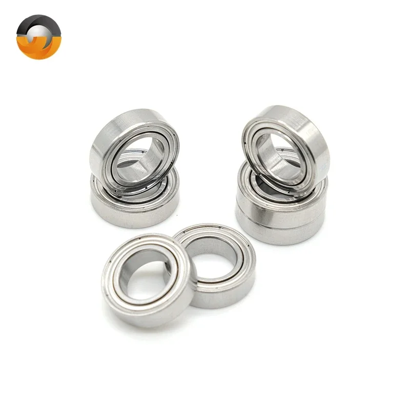 10PCS MR128ZZ Ball Bearing 8x12x3.5 mm ABEC-7 Miniature Metric Chrome Steel L-1280ZZ W678ZZA Bearings For Strong Drill Handpiece