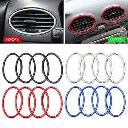 Air conditioning outlet decoration Fit For Ford Focus 2 MK2 2005 2006 2007 2008 2009 2010 2011-2013 car accessories