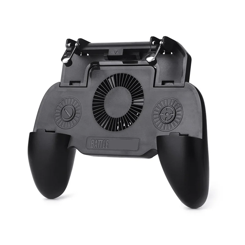 Controller di gioco ABSQ-mobile con ventola di raffreddamento per gamepad Joystick Trigger PUBG per smartphone