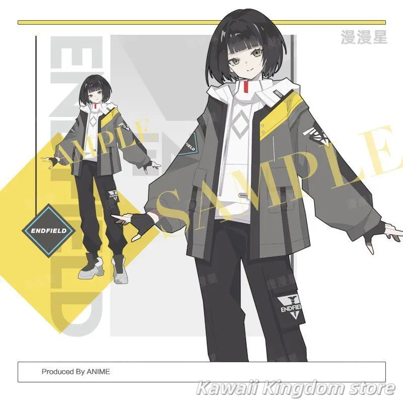 

Game Arknights: Endfield Endministrator Cosplay Costume Autumn Fashion Unisex Wind Coat Hoodie Tops Coat Jacket Pants Suit Gift