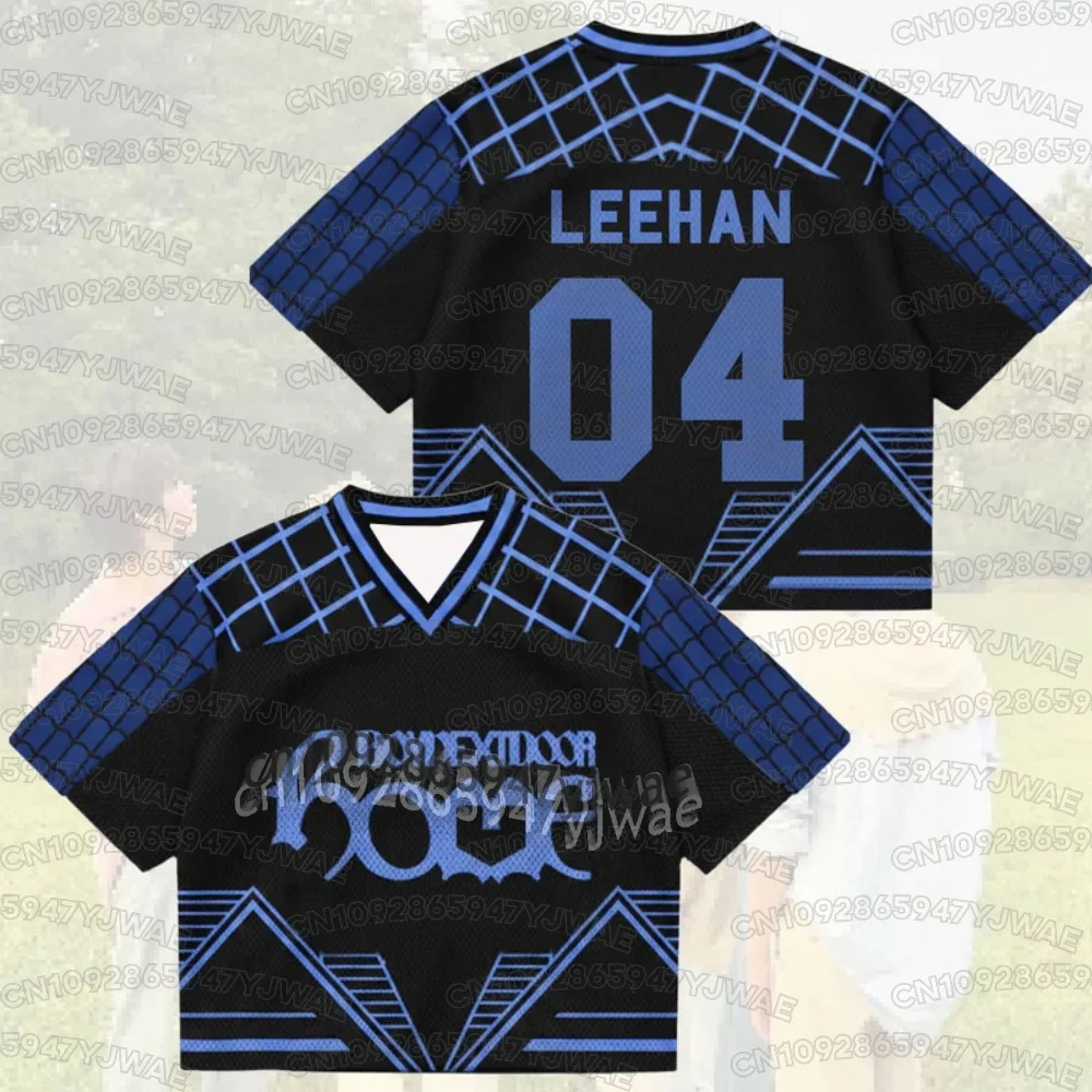Sommer Damen Herren JAEHYUN Leehan Jersey Fan Geschenk Kurzarm Casual T-Shirt Tops – Detail 4