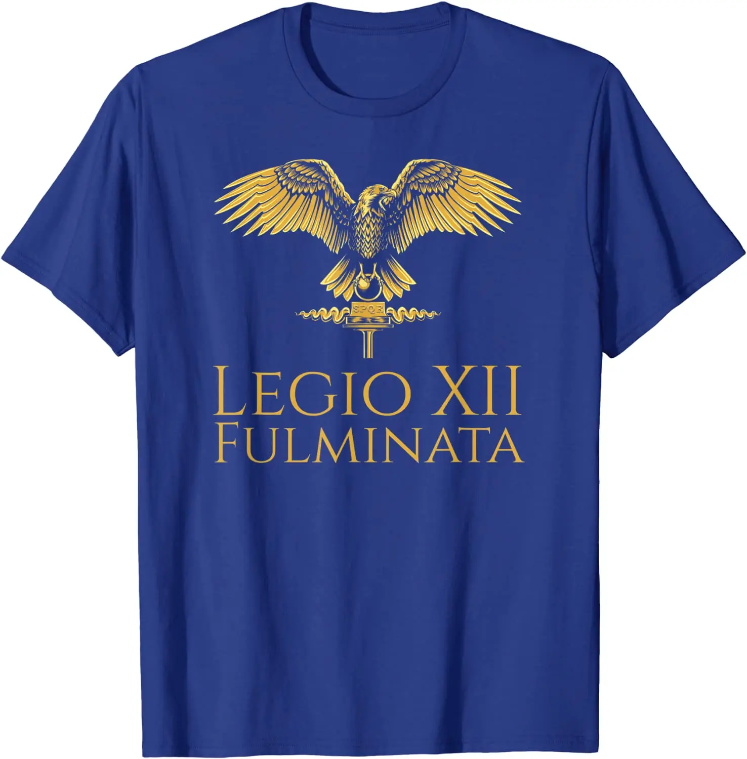 Ancient Roman Legion  Legio XII Fulminata SPQR Men T-Shirt Short Sleeve Casual 100% Cotton O-Neck Summer Tees