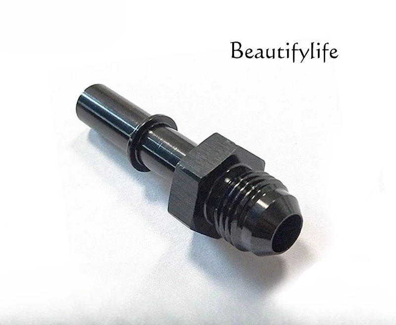 

AN6 fuel tubing adapter connector aluminum suitable for 3/8 quick connection fuel pump accessories