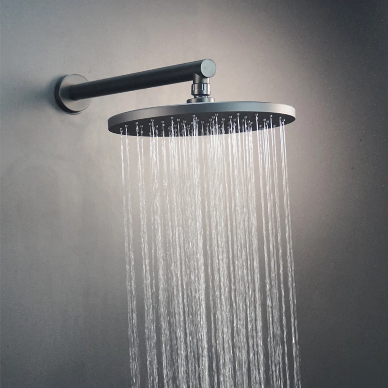 10inch Big Panel Rainfall Shower Head,High Pressure Shower Head,Water Saving,Top Rain Shower Faucet Bathroom Accessories