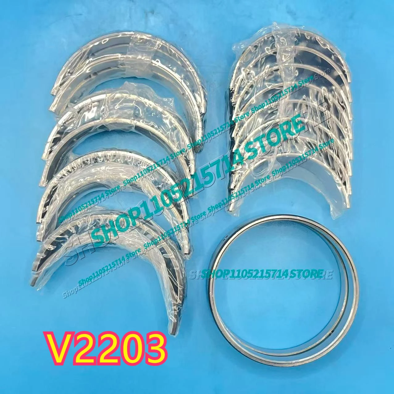 

For Kubota Bobcat S175 S130 Engine Parts V2203 60MM Main Bearing & Rod Bearing