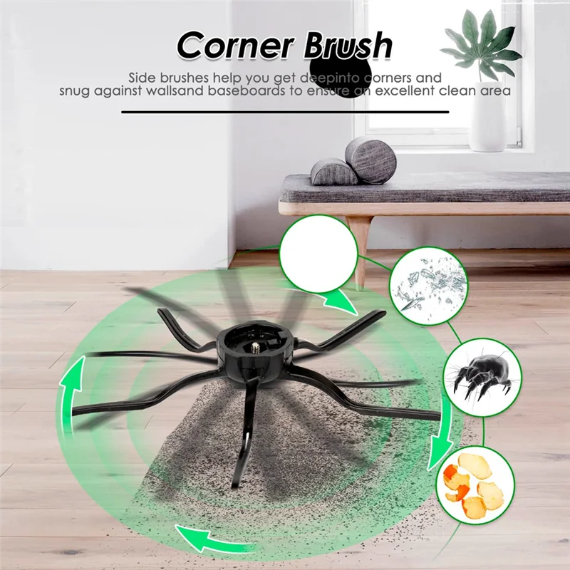 Аксессуары для боковой щетки BAAN для Roborock S7 S7+ S7 MAXV Ultra S8 Pro Ultra S8 S8+Q7 Max Q7 Max+ Q5 E2 E3 E4 S4 S5 S6 Vacuu