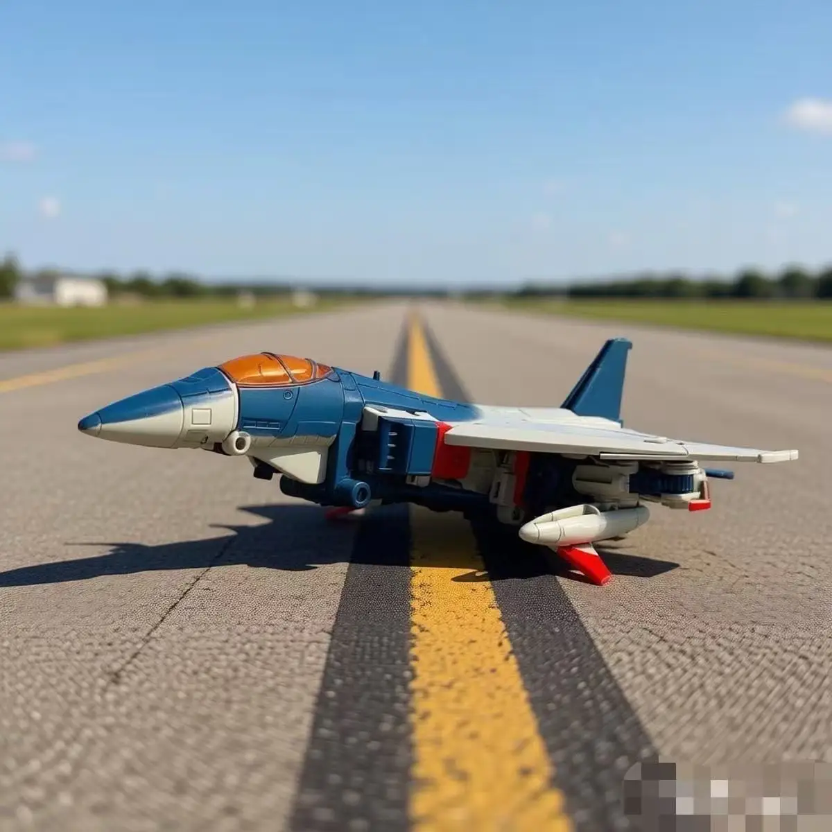 En promotion BAIWEI Toy TW-1037 Blitzwing Lightning Gaiden Figurine robot articulée en alliage, produit fini, pour collection et cadeau