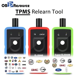 OBDResource Universal Car TPMS EL50448 Tire Pressure Monitoring Sensor System Relearning Tool For Ford BMW Jeep GMC Chevrolet