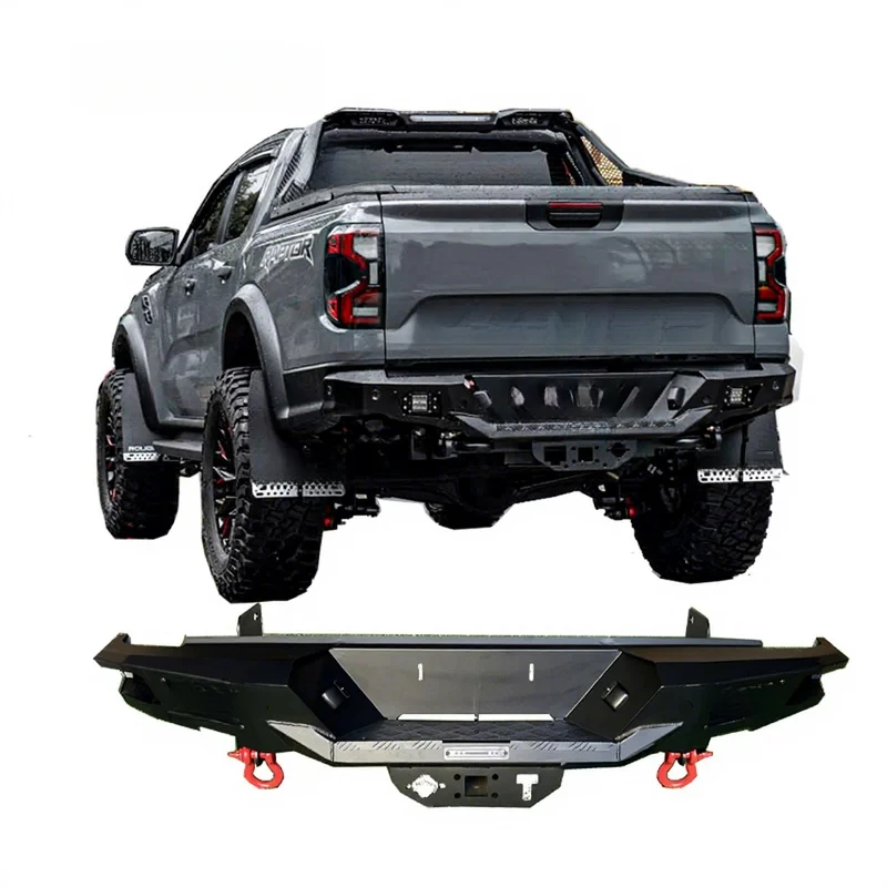 

Steel Rear Bumper With LED Lights For T9 4X4 Pickup Accessories