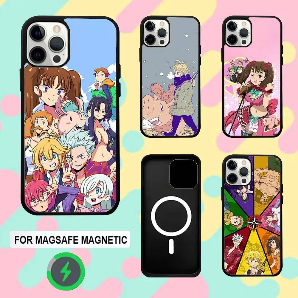 

S-Seven D-Deadly Sins Phone Case For iPhone 16e,16,15,14,13,12,11,Plus,Pro,Max,Mini Magsafe Magnetic Wireless Charging