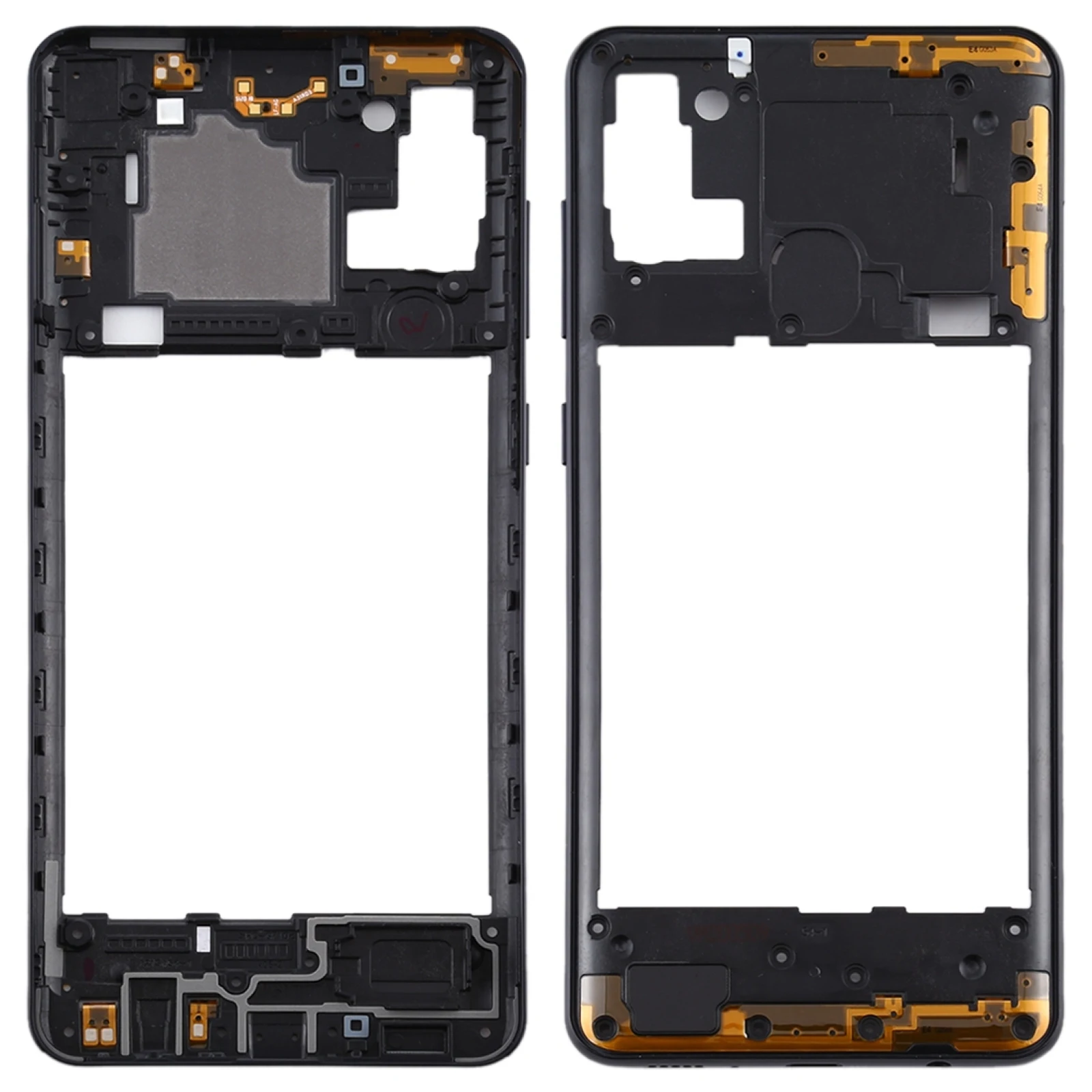 Middle Frame For Samsung A21S Middle Frame Housing Frame Panel Rear Housing Case Panel Replacement Parts