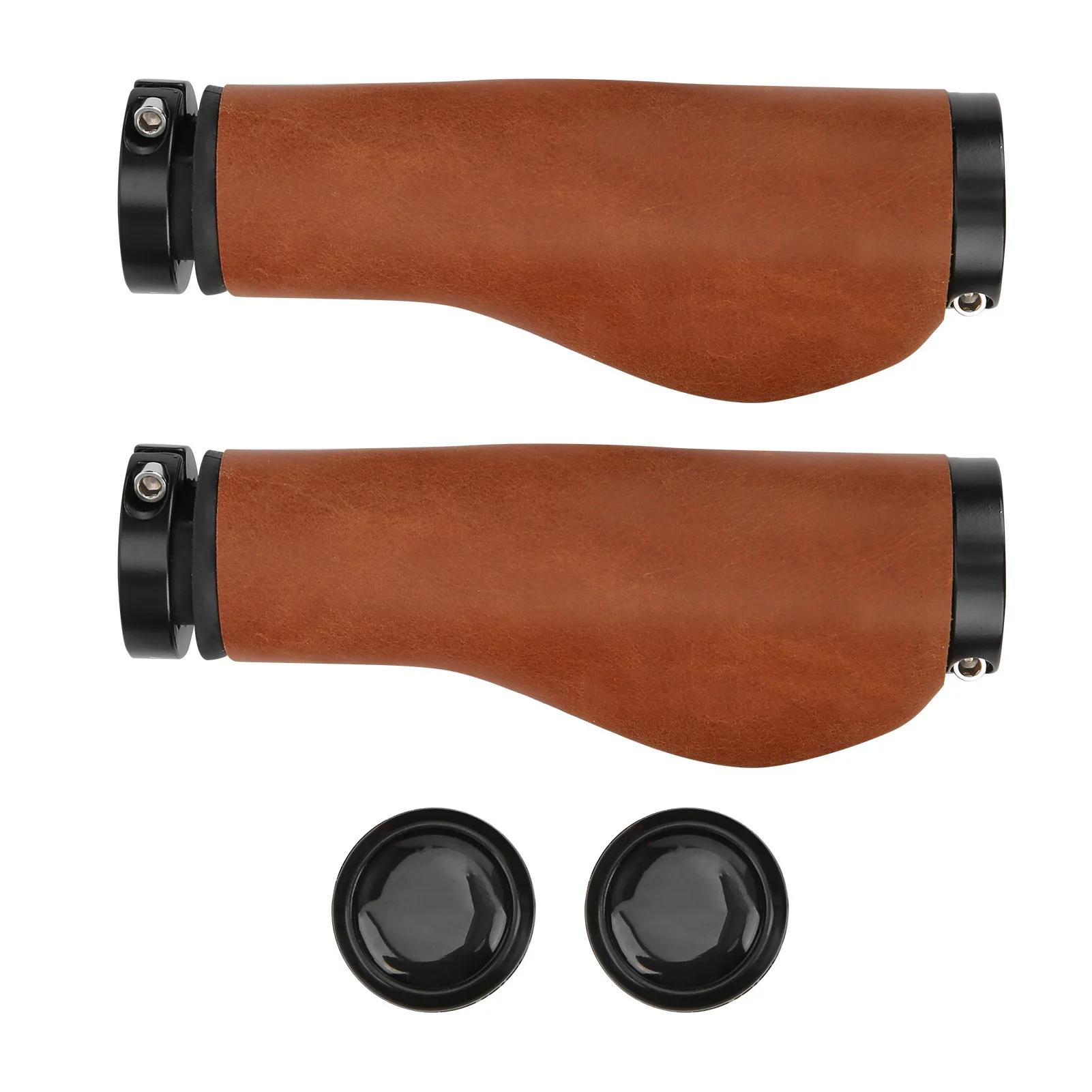 

GUB ‑611 Aluminum Lock Grips Mountain Bike Handlebar Grips Widen Holding Cover with Lock Handlebar Cover